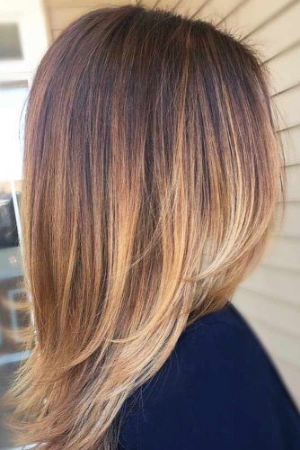 42 Chic Medium Length Layered Hair Lovehairstyles Com