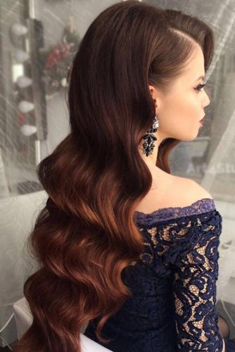 12 Elegant Prom Hairstyles Down 4077