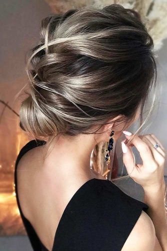 messy homecoming updo hairstyles