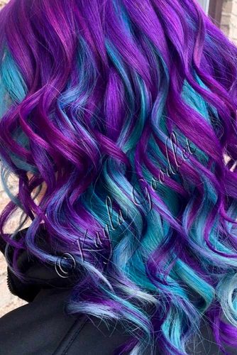 Fabulous Purple and Blue Hair Styles | LoveHairStyles.com