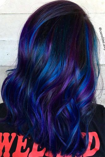 50+ Fabulous Purple and Blue Hair Styles  LoveHairStyles.com