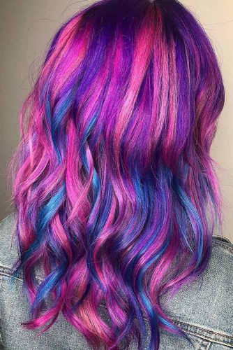 50+ Fabulous Purple and Blue Hair Styles | LoveHairStyles.com