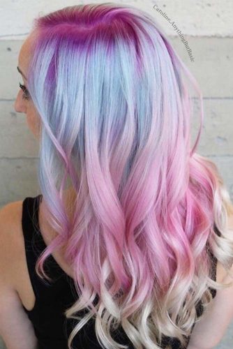 50 Fabulous Purple And Blue Hair Styles Lovehairstyles Com