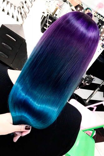 50 Fabulous Purple And Blue Hair Styles Lovehairstyles Com