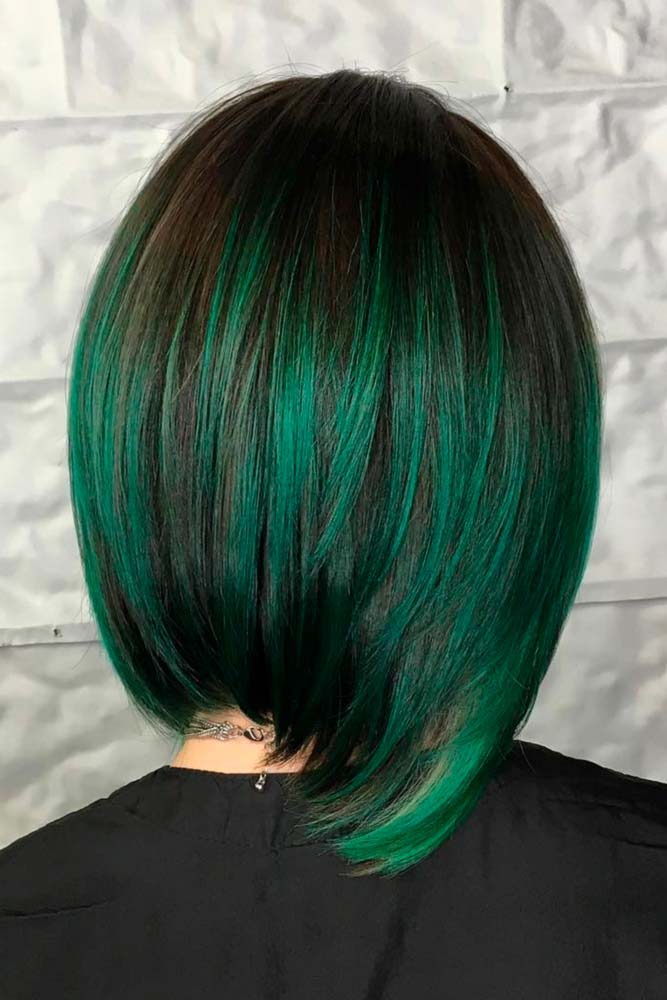 Emerald Green Hair 30 Stylish Hairstyles For Inspiration