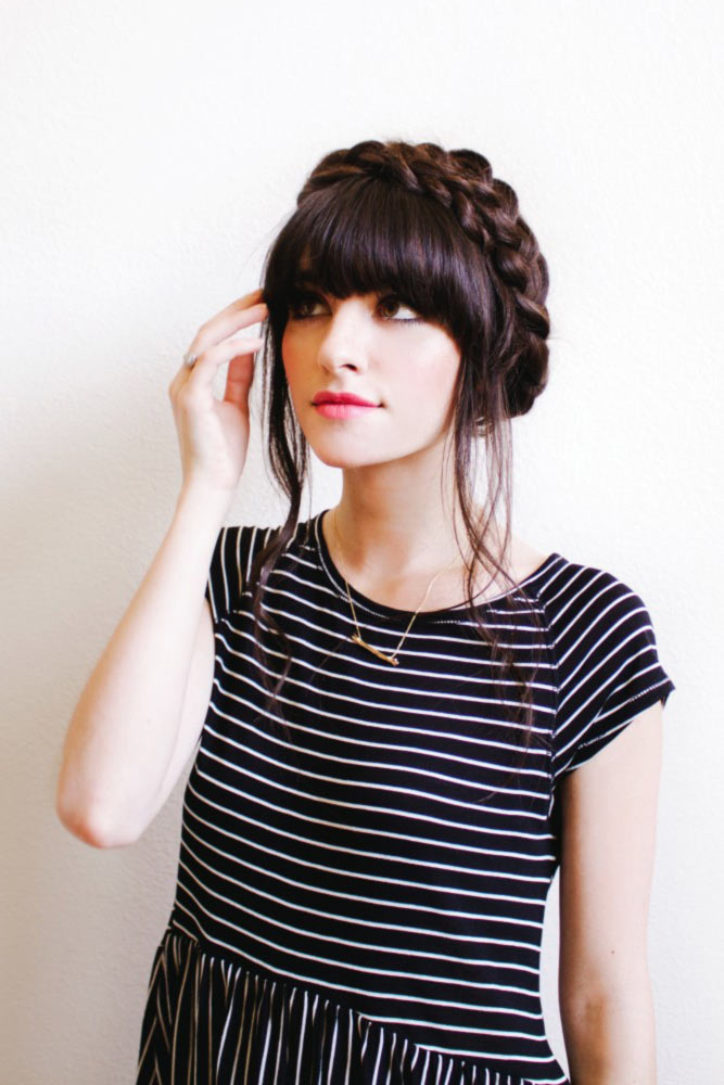 27 Cute Medium Length Hairstyles with Bangs | LoveHairStyles
