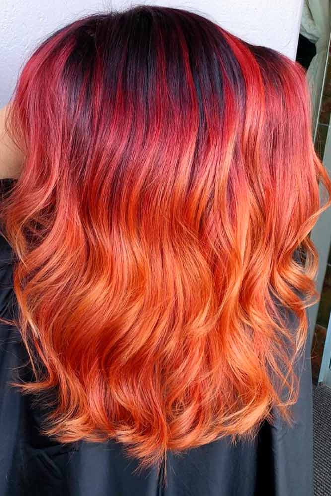 30 Beautiful Red  Ombre  Hair  LoveHairStyles com