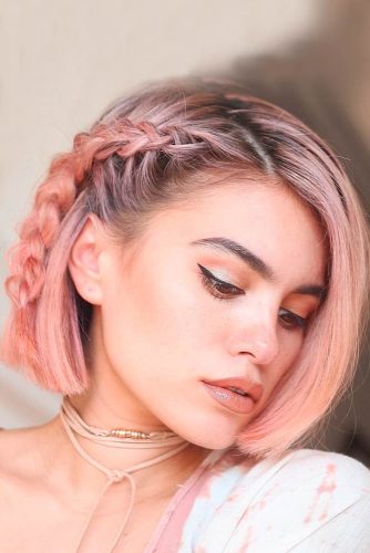 24 Dazzling Ideas Of Braids For Short Hair Lovehairstyles Com