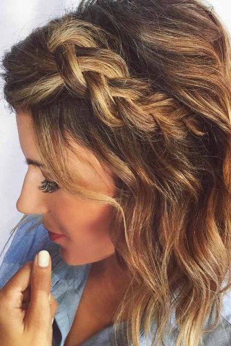 24 Dazzling Ideas Of Braids For Short Hair Lovehairstyles Com