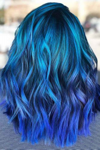 33 Trendy Styles For Blue Ombre Hair Lovehairstyles Com