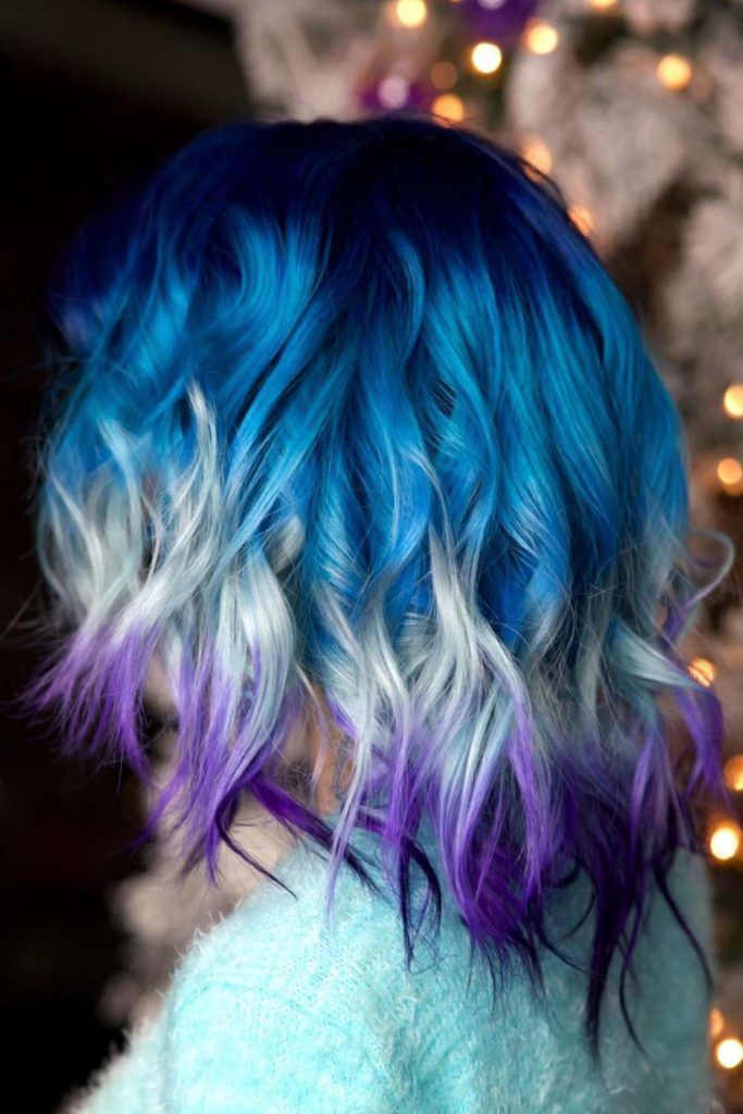 35 Trendy Styles For Blue Ombre Hair | LoveHairStyles.com