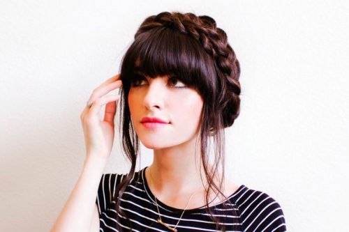 Stunning Ideas Of Medium Length Hairstyles With Bangs