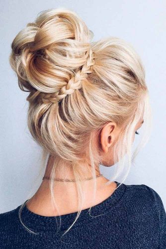 Updo For Medium Hair Hairstyles Updo