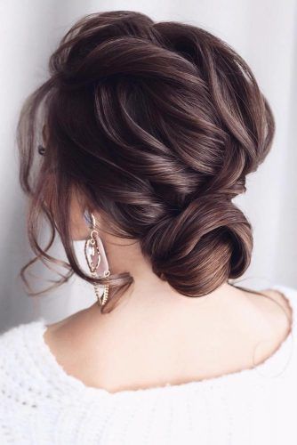 Voluminous Low Bun #updo #mediumhair #hairstyles