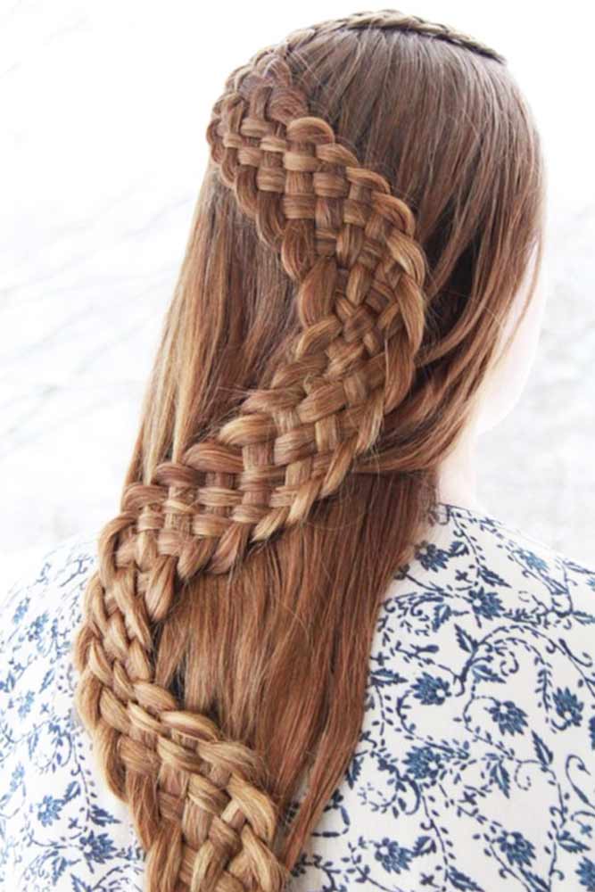 Waterfall and Snake Stylish Braids picture 1