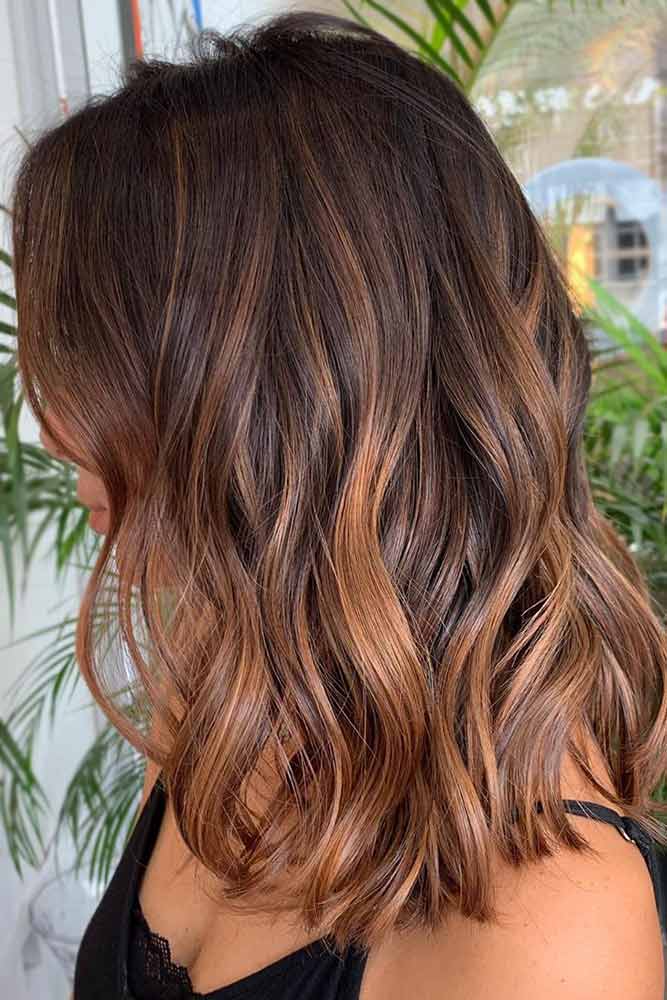 Chestnut Brown Ombre #brunette 