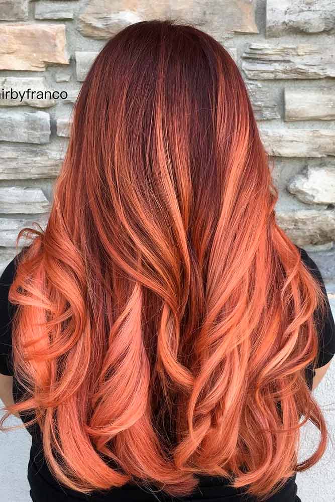 Peach Ombre