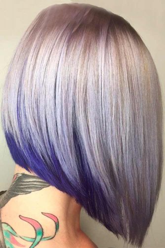 Cold Light Violet Dirty Blonde