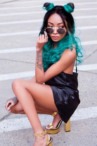 Inspirational Green Ombre Hair picture2
