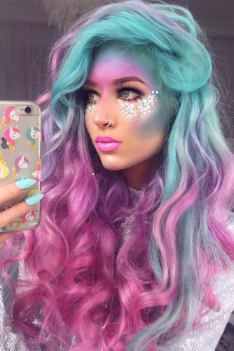 30 Best Green Ombre Hair Ideas Lovehairstyles Com