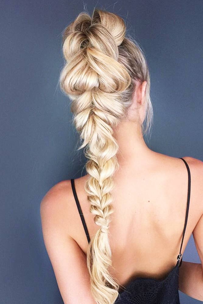 The Magic Of A Braided Ponytail 