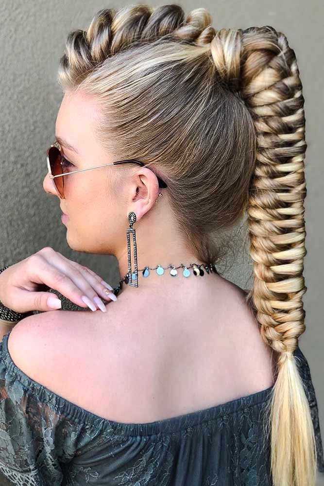 ponytail braid