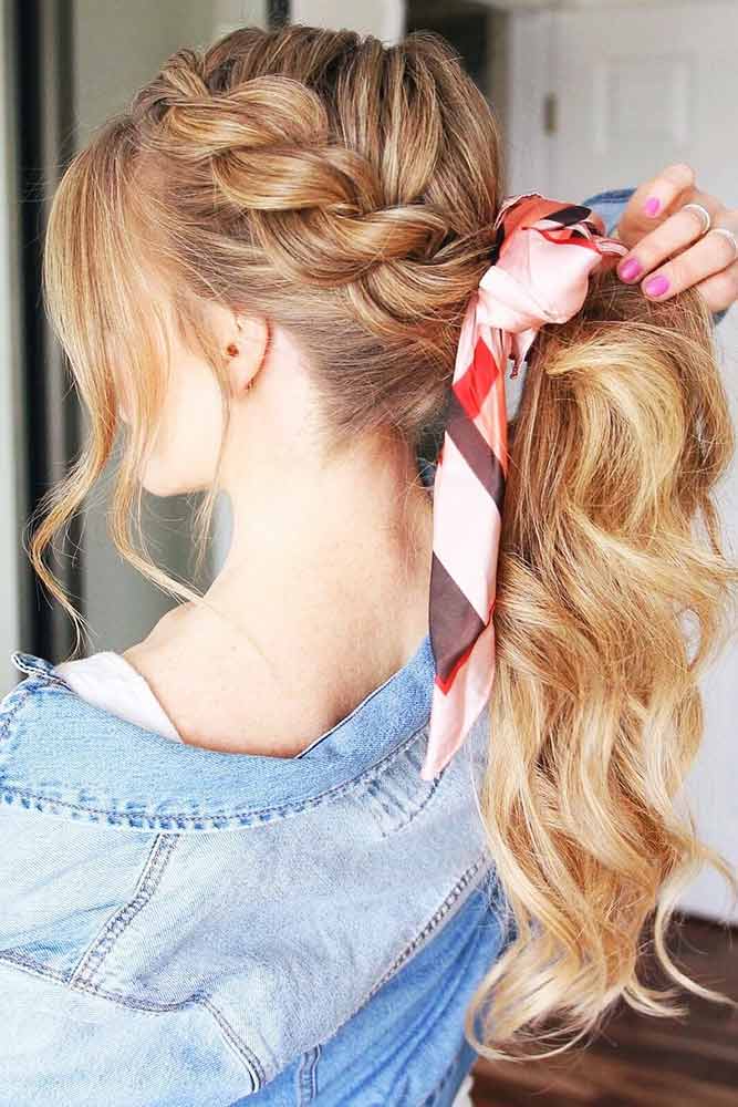 The Magic Of A Braided Ponytail