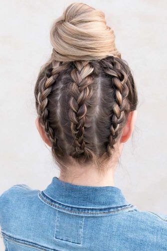 Creative Ideas Of Updos #updo #bun #braids