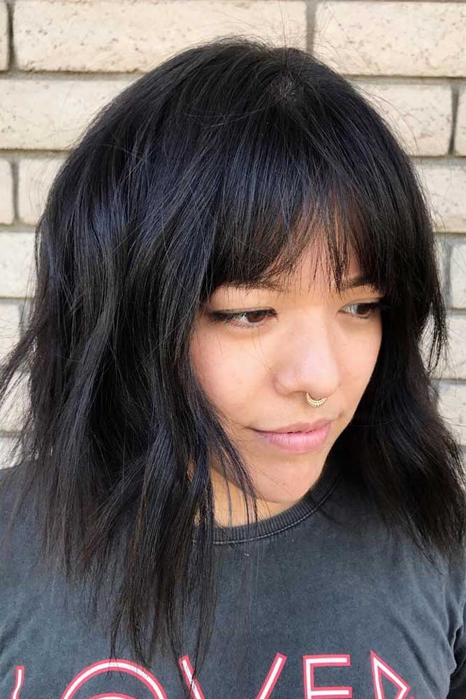 Shoulder Length Hair With Bangs Too Hot To Resist Lovehairstyles