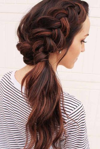 Weekend style  Braided ponytail tutorial  Hair Romance