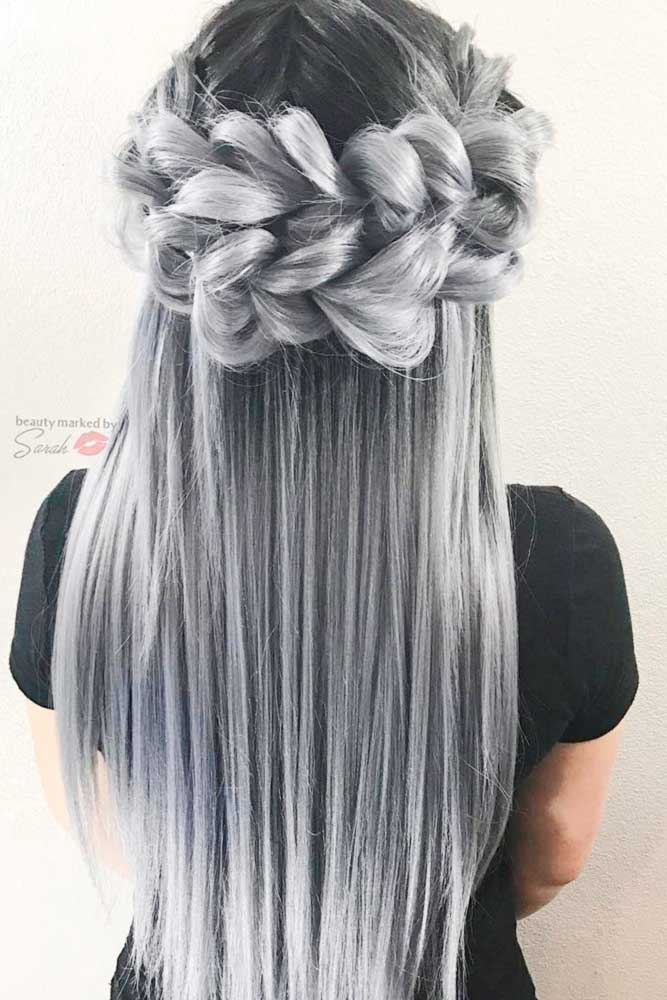 Cute Silver Ombre picture1