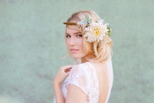 Looks with Wedding Headbands Inspired by Romance