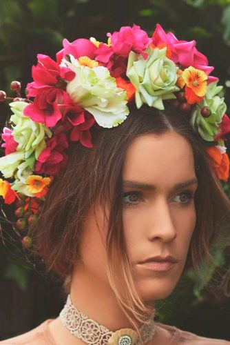 Flowered Wedding Hairstyles picture1