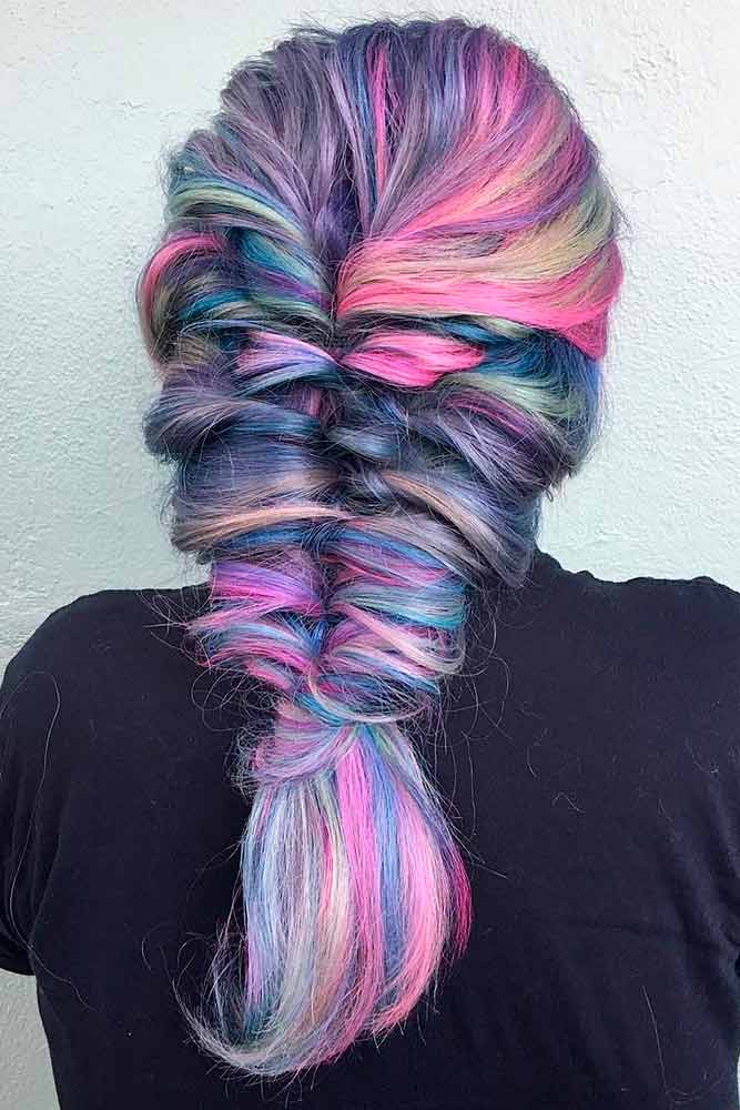 Geode Color on Medium Hair picture3