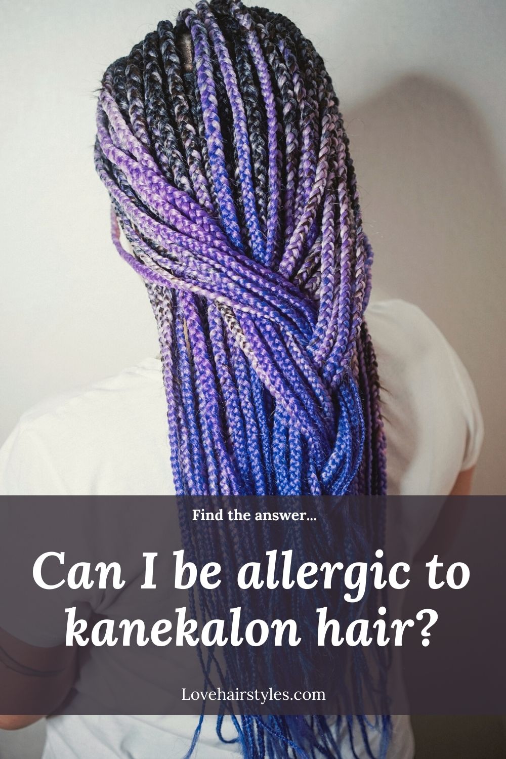 Can you be allergic to kanekalon hair?