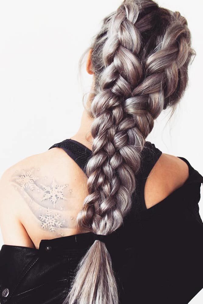 Incredible Cool Braided Hairstyles Double #longhairstyles