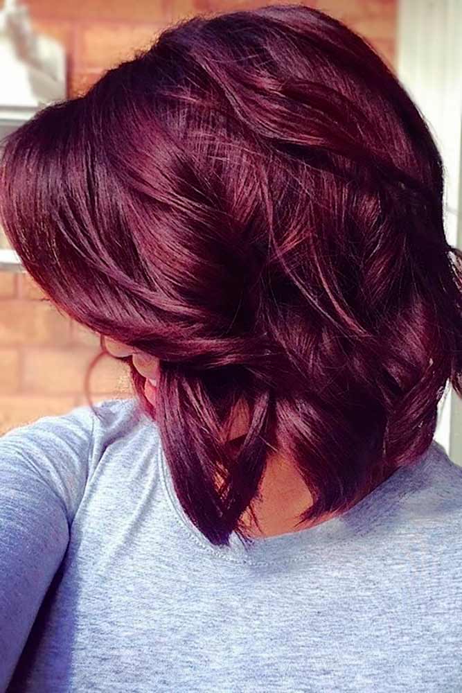 red purple hair color ideas