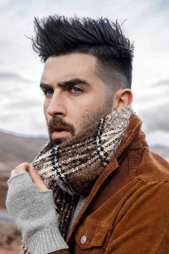 Long Black Texture #menhairstyles #menhaircuts