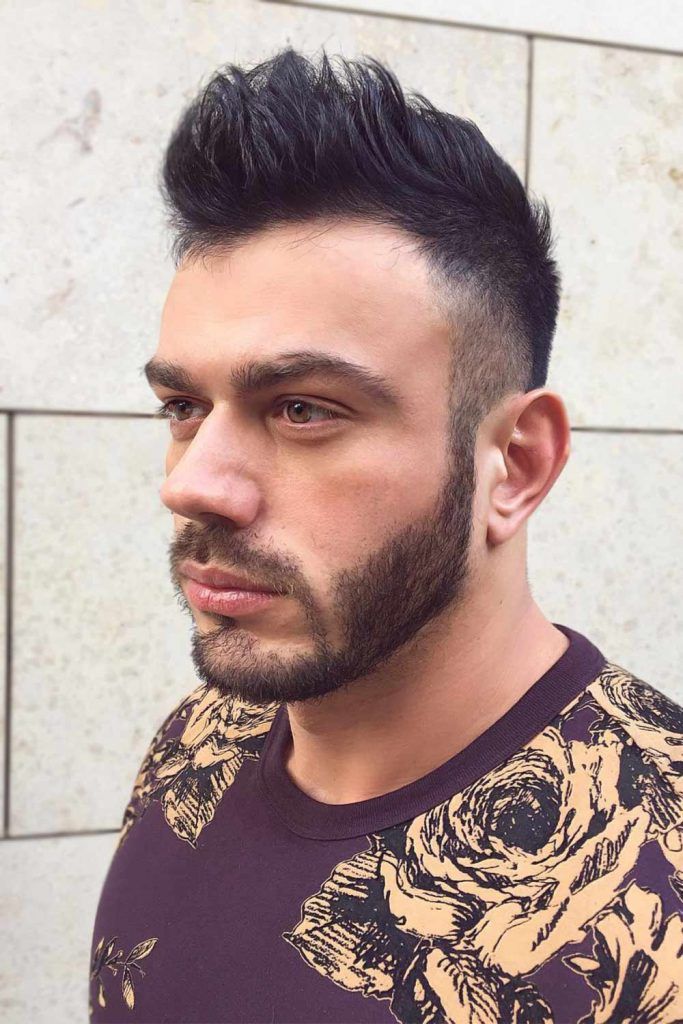 Textured Brushed-Up Hairstyle #menshairstyles #menshair