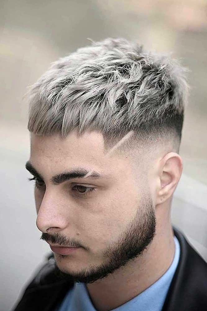 Best Mens Hairstyles Ceasar Blonde 