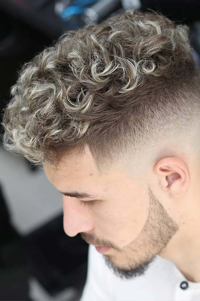 Flat Top Haircut For Curly Hair #menhairstyles #hairstyles