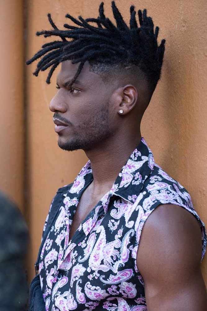 Spiky Dreads #menhairstyles #hairstyles