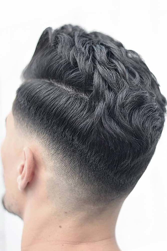 best mens hairstyles faded curly