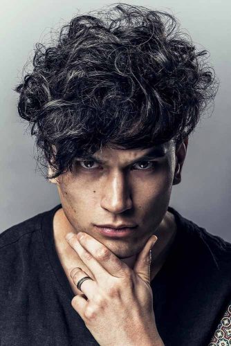 Medium Curly Textured Hair #menshaircuts #haircutsformen #curlyhair
