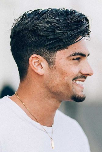 Undercut On Black Hair With Long Textured Top #menshaircuts #haircutsformen #blackhair #texturedtop