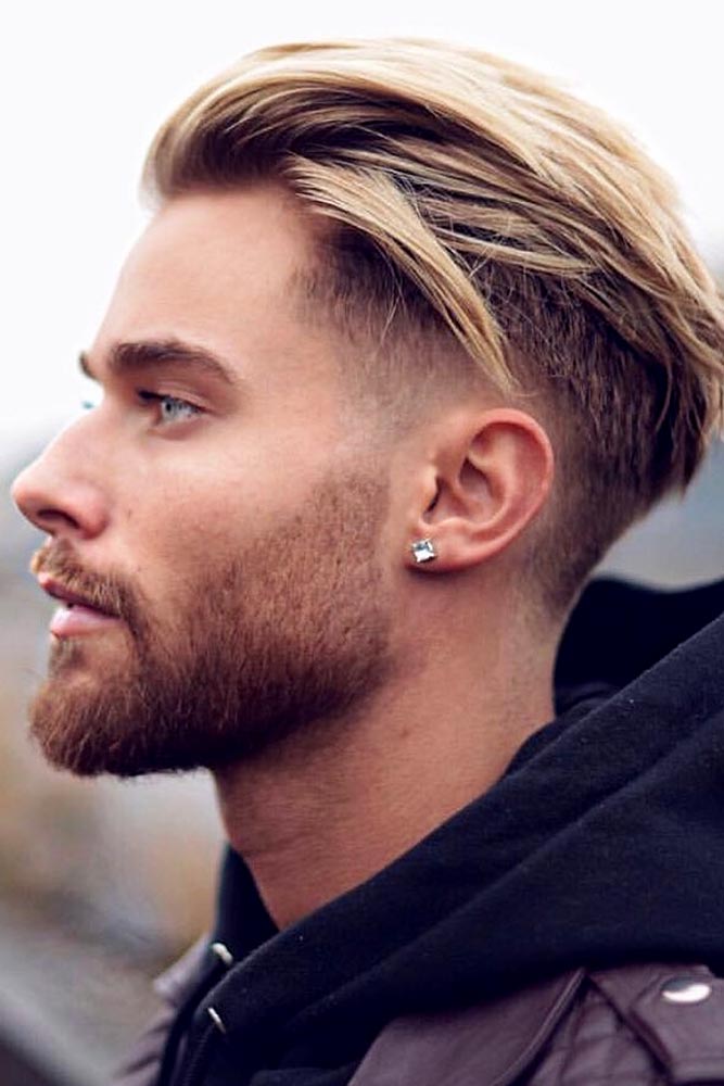 Escovado para trás e com degradê #menhairstyles #hairstyles