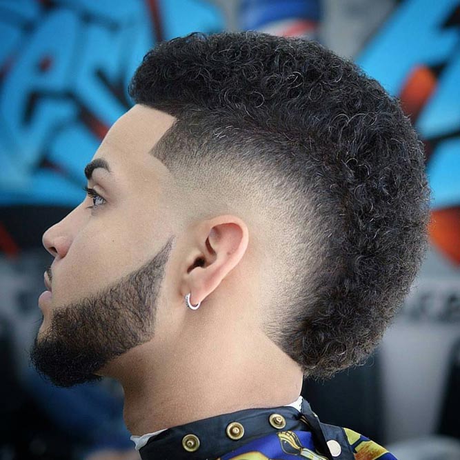 Frohawk Bald Fade #penteadosdehomens #penteados