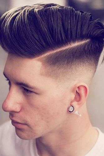 Slicked Back Undercut Hard Part #menhairstyles #hairstyles