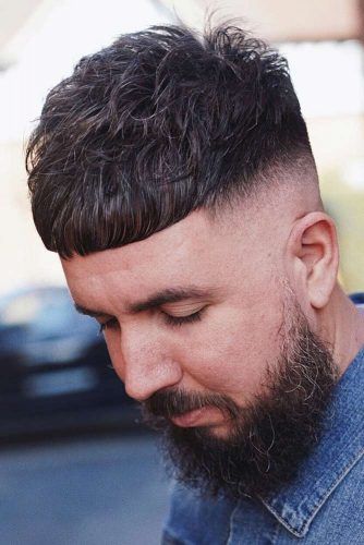 Distinctive Short Crop For Wavy Hair #menhairstyles #hairstyles