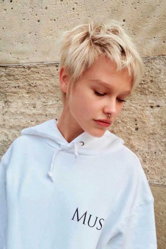 Layered Blonde Pixie picture3